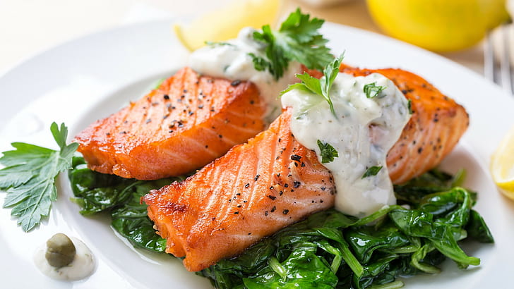 Grilled Salmon